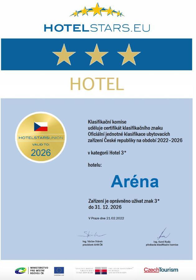 Hotel Arena Brumov 외부 사진